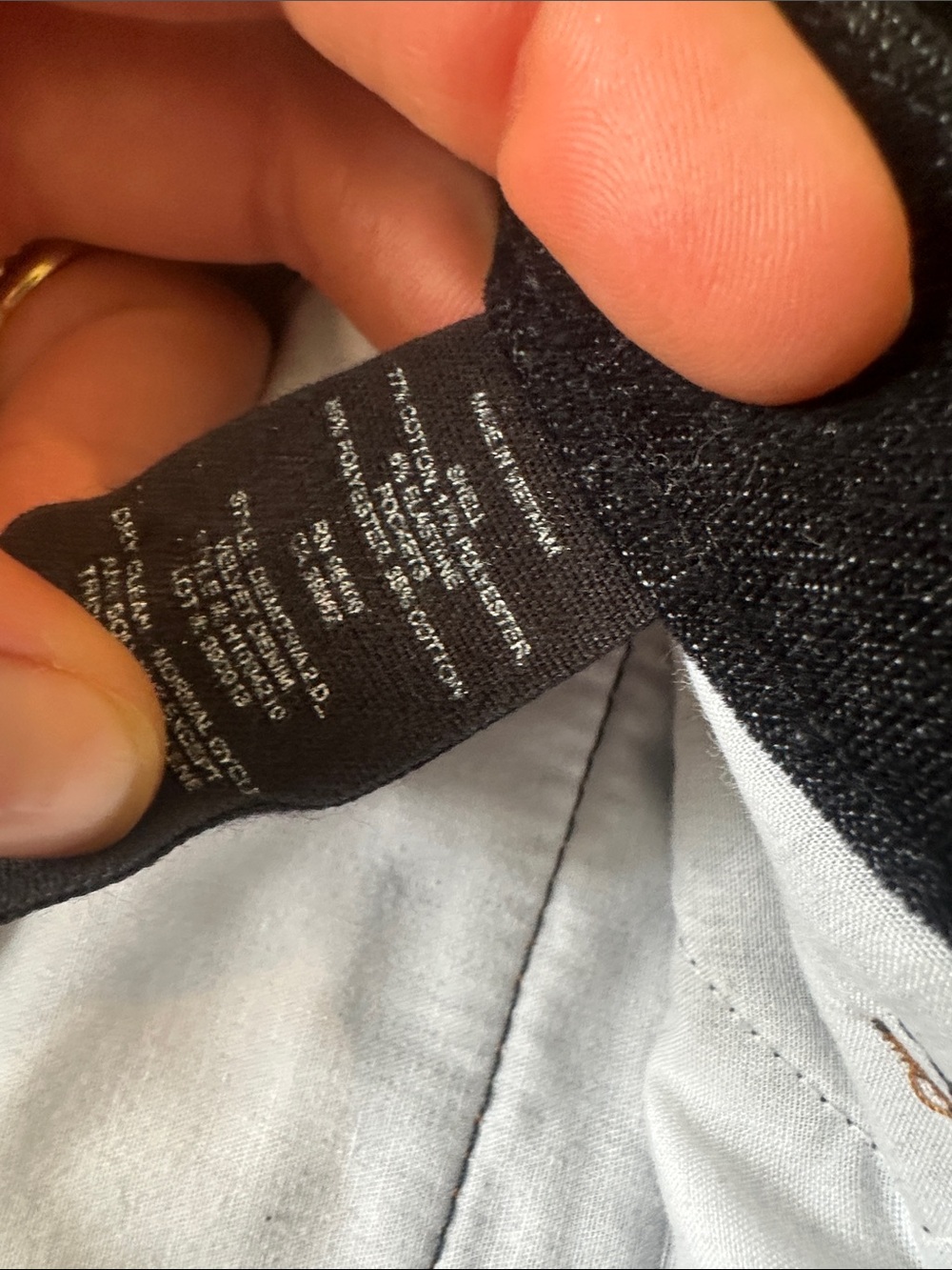 Theory Pant with Contrast Stitching - Picture 6 of 6